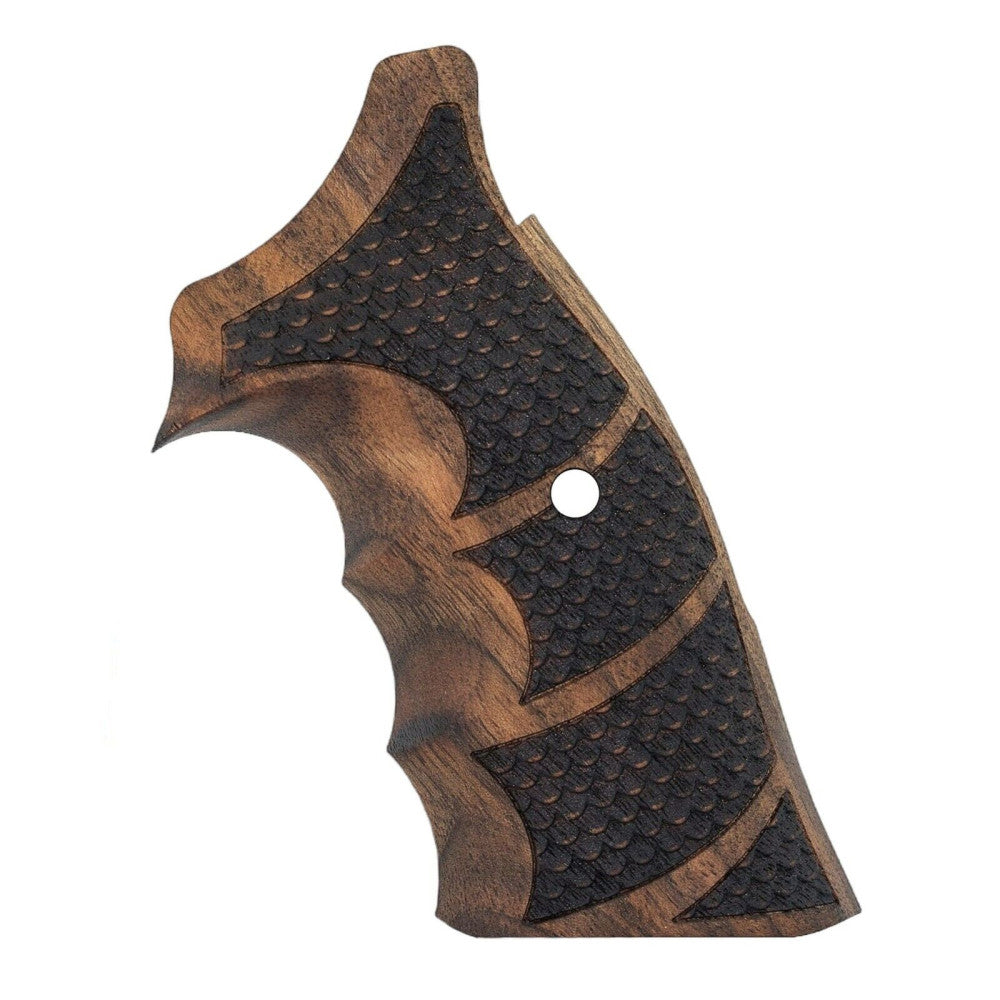 KSD Brand Smith Wesson K/L - Frame Square Butt, Turkish Walnut Grips