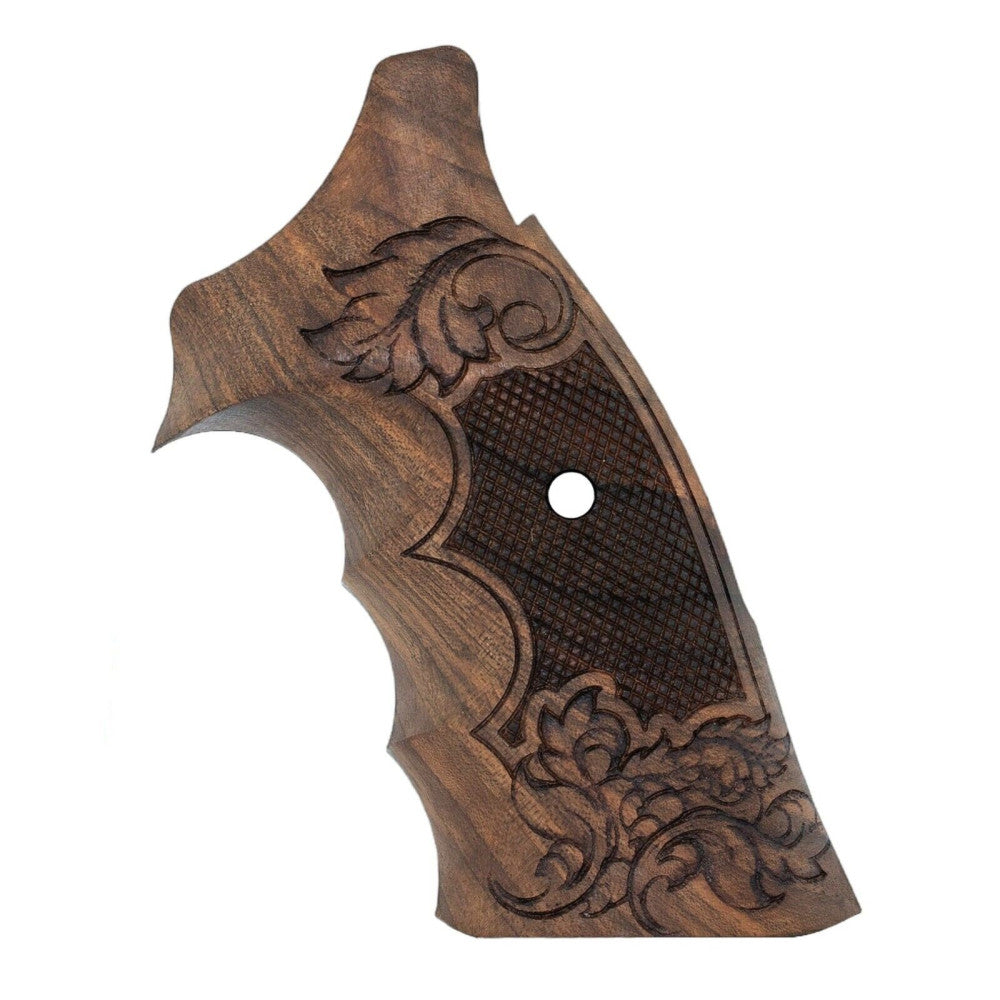 KSD Brand Smith Wesson K/L - Frame Square Butt, Turkish Walnut Grips