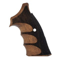 KSD Brand Smith Wesson K/L - Frame Square Butt, Turkish Walnut Grips