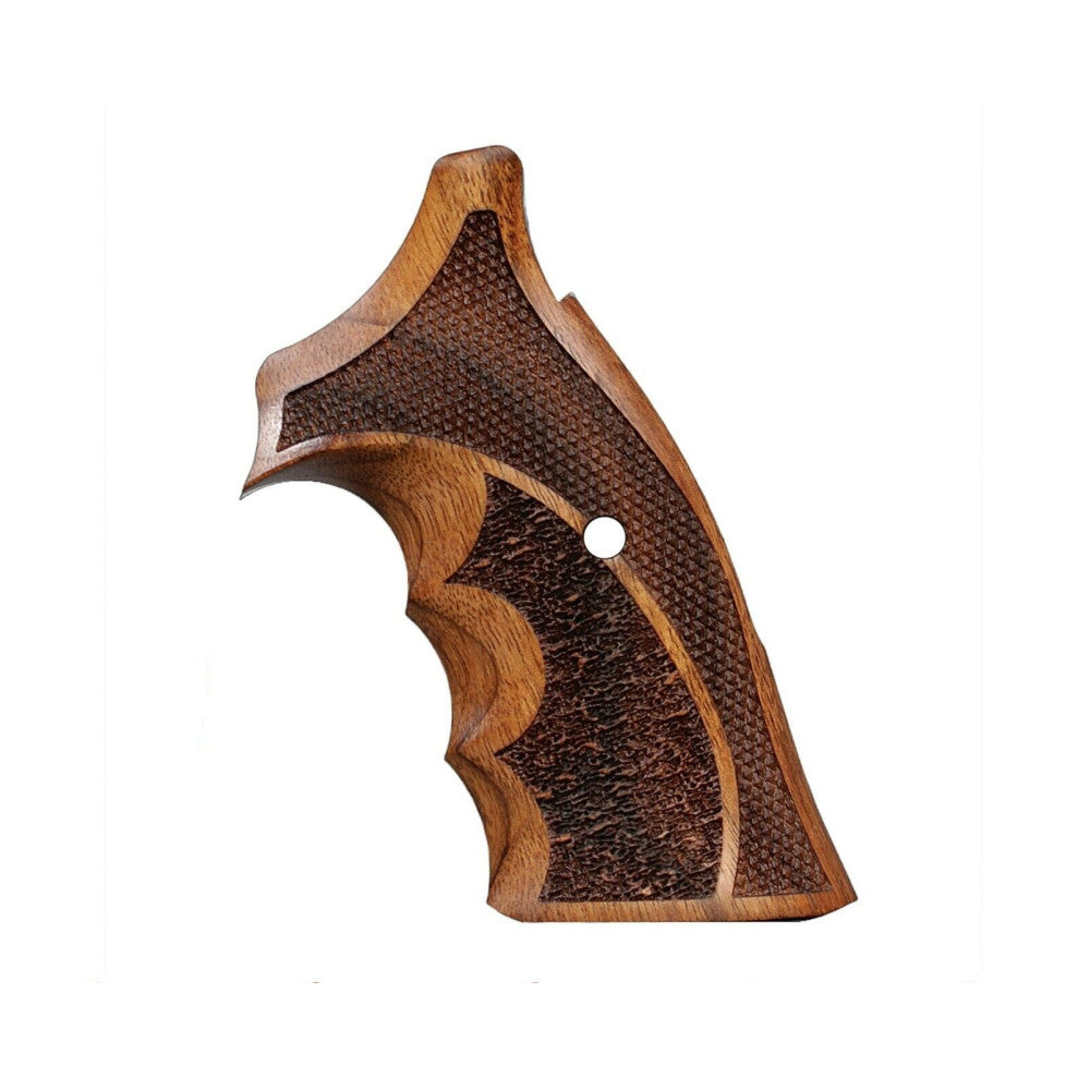 KSD Brand Smith Wesson K/L - Frame Square Butt, Turkish Walnut Grips