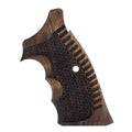 KSD Brand Smith Wesson K/L/X - Frame Round Butt, Turkish Walnut Grips