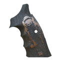 KSD Brand Smith Wesson K/L/X - Frame Round Butt, Turkish Walnut Grips
