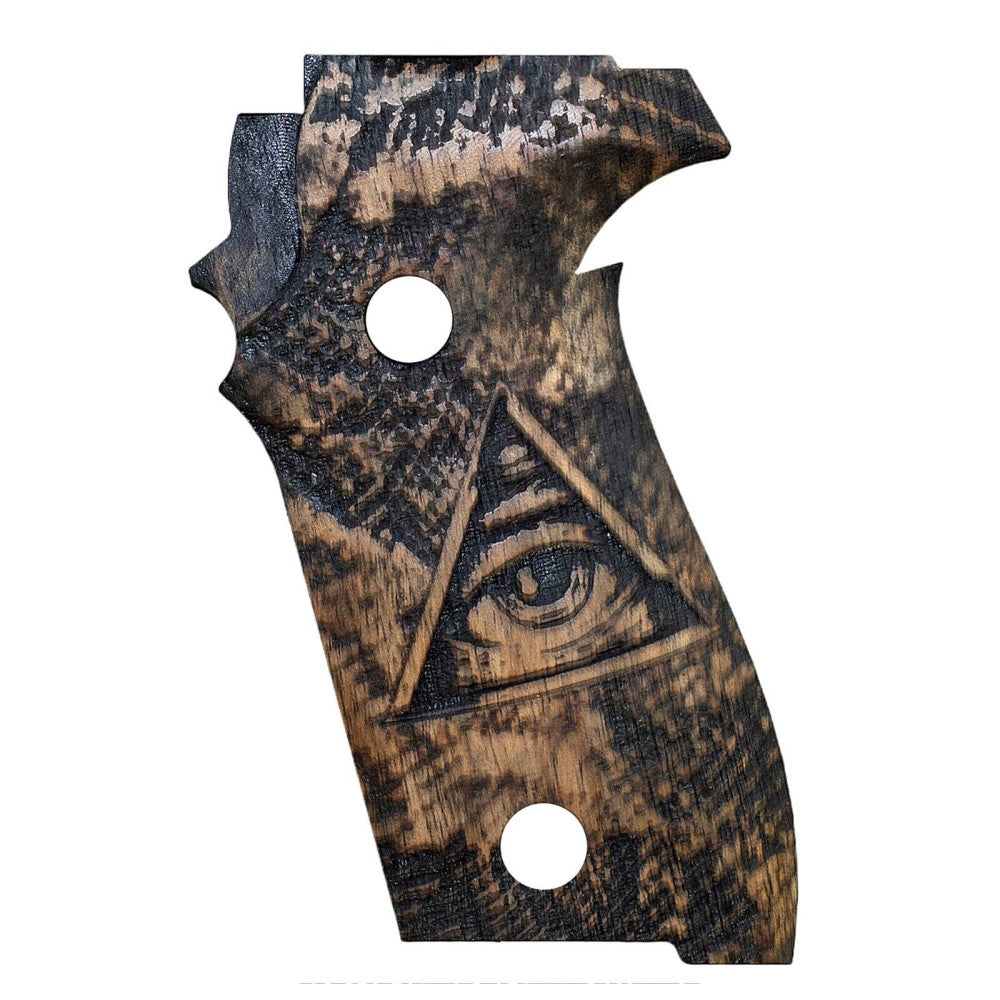 KSD Brand Sig Sauer P228 / P229 / M11 A1, Turkish Walnut Grips