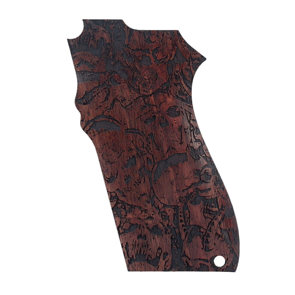 KSD Brand Smith Wesson 5904-5906, Turkish Walnut Grips