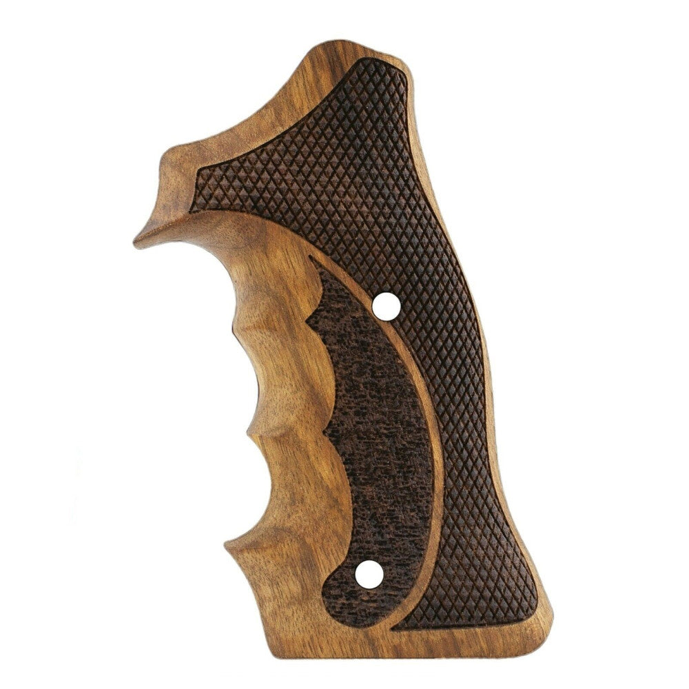 KSD Brand Smith Wesson K/L - Frame Square Butt, Turkish Walnut Grips