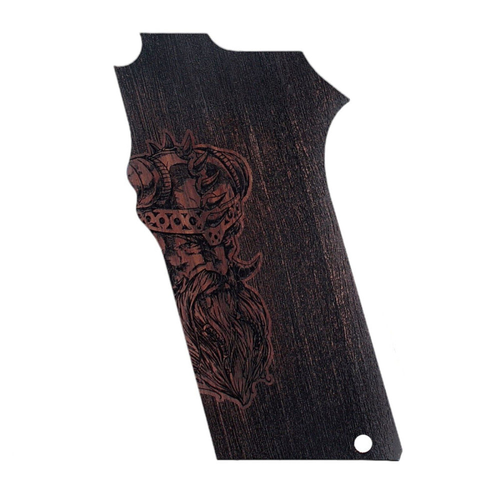 KSD Brand Smith Wesson 4506 & 1006 & 1046 & 1066 & 1086 & 4506 & 4546 & 4, Turkish Walnut Grips