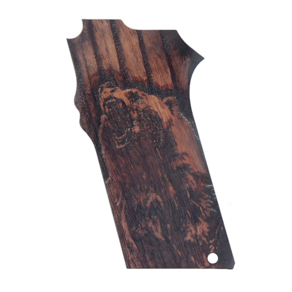 KSD Brand Smith Wesson 4506 & 1006 & 1046 & 1066 & 1086 & 4506 & 4546 & 4, Turkish Walnut Grips