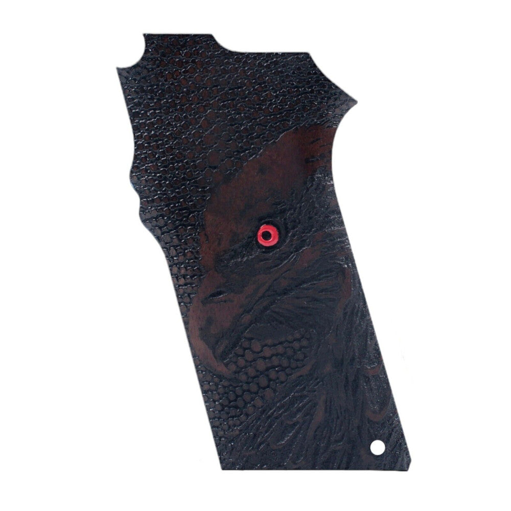 KSD Brand Smith Wesson 4506 & 1006 & 1046 & 1066 & 1086 & 4506 & 4546 & 4, Turkish Walnut Grips