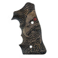 KSD Brand Smith Wesson K/L/X - Frame Round Butt, Turkish Walnut Grips