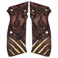 KSD Brand Cz 75B, 75BD, 85 KADET SHADOW1, Turkish Walnut Grips