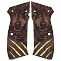 KSD Brand Cz 75B, 75BD, 85 KADET SHADOW1, Turkish Walnut Grips
