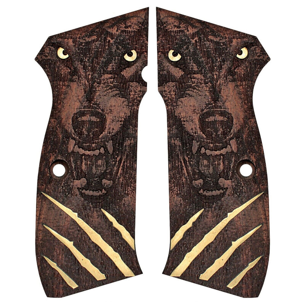 KSD Brand Cz 75B, 75BD, 85 KADET SHADOW1, Turkish Walnut Grips