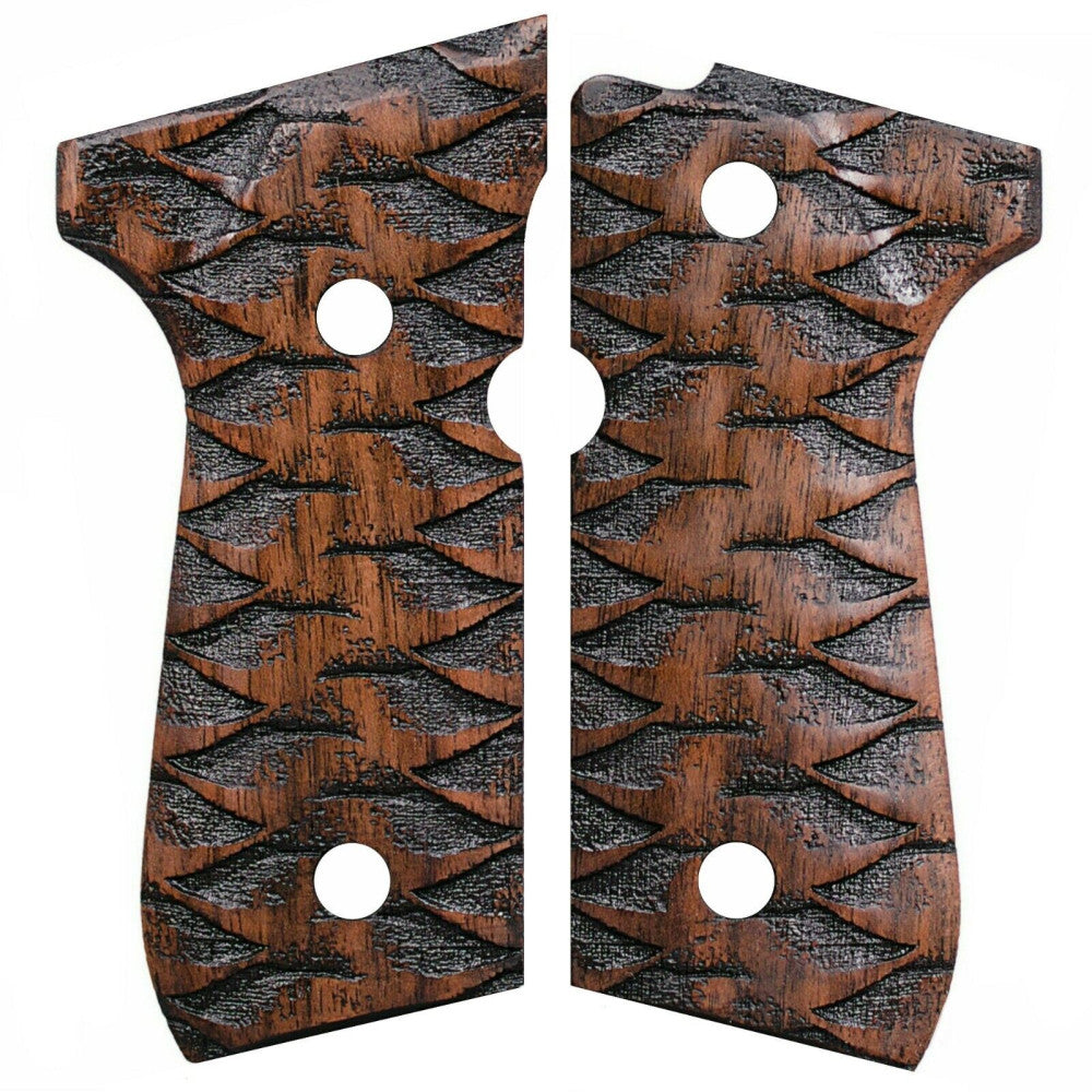 KSD Brand Beretta 92FS, 92, 92F, 92A1, 92FS INOX, 92G, 92D, 96, 96D,, Turkish Walnut Grips