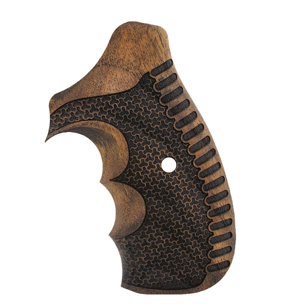 KSD Brand Smith Wesson K/L/X - Frame Round Butt, Turkish Walnut Grips