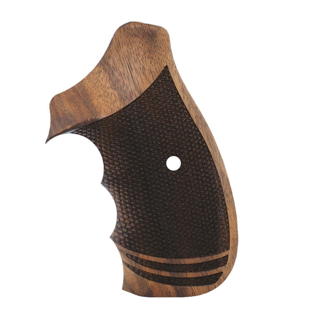 KSD Brand Smith Wesson K/L/X - Frame Round Butt, Turkish Walnut Grips