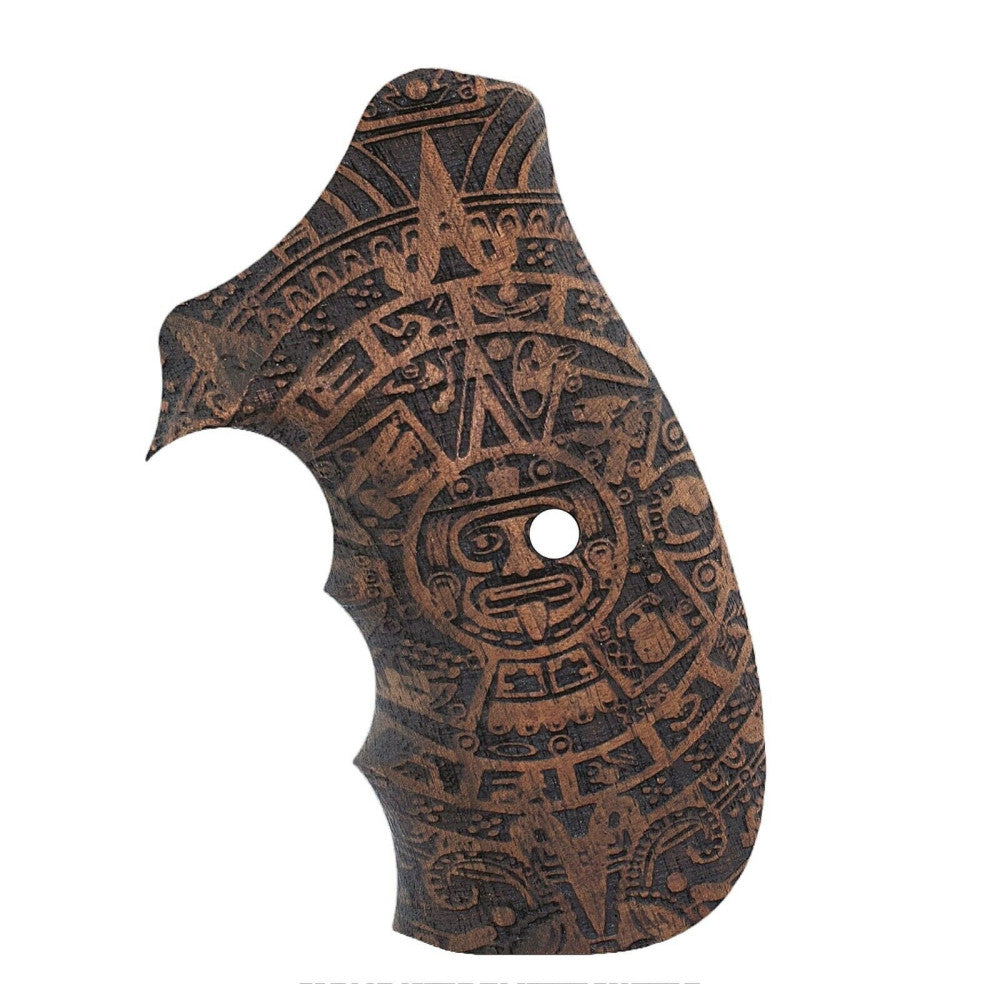 KSD Brand Smith Wesson K/L/X - Frame Round Butt, Turkish Walnut Grips