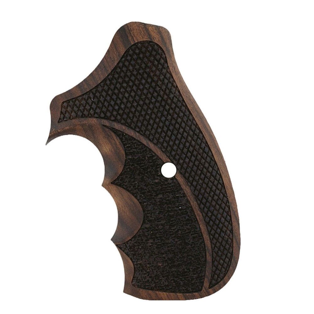 KSD Brand Smith Wesson K/L/X - Frame Round Butt, Turkish Walnut Grips