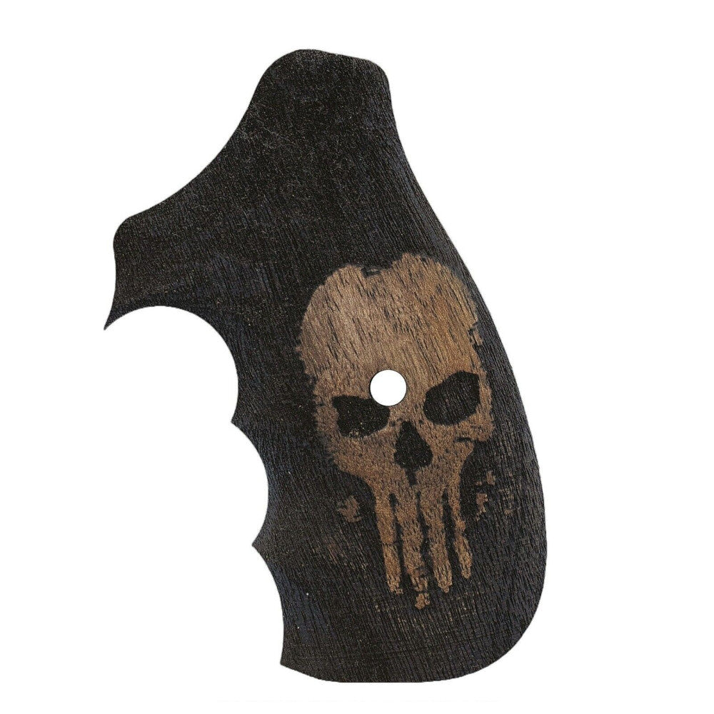 KSD Brand Smith Wesson K/L/X - Frame Round Butt, Turkish Walnut Grips