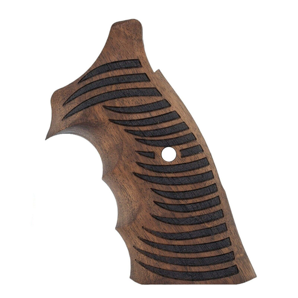 KSD Brand Smith Wesson K/L/X - Frame Round Butt, Turkish Walnut Grips