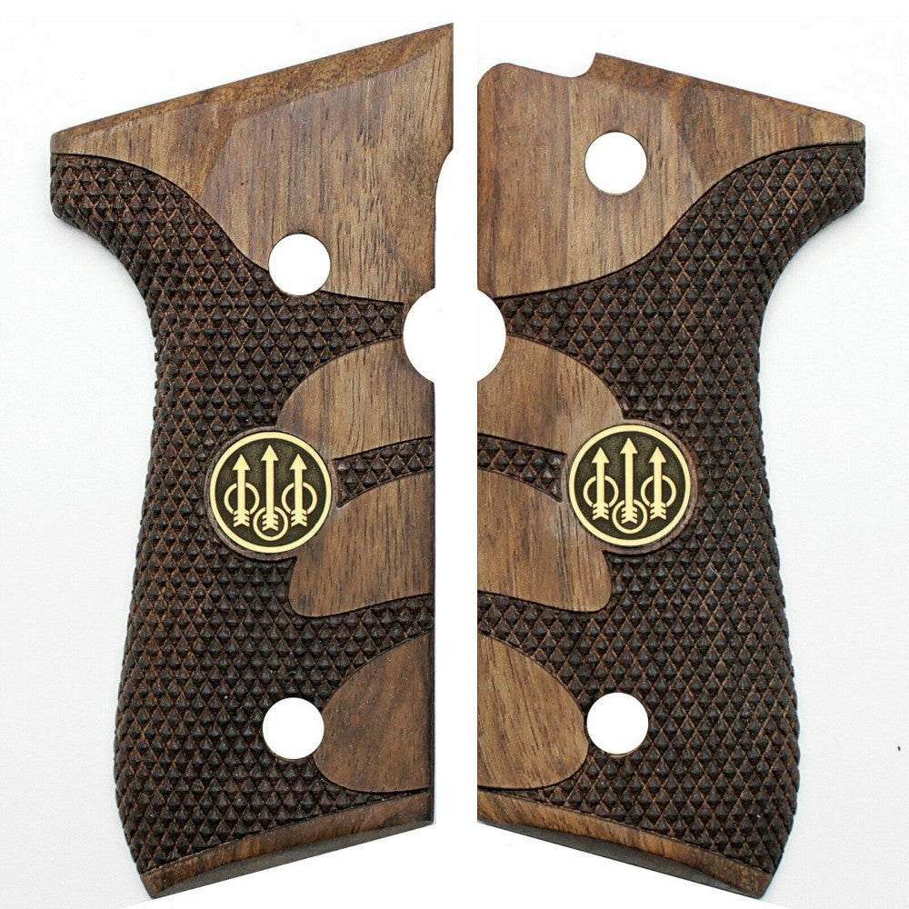 KSD Brand Beretta 92FS, 92, 92F, 92A1, 92FS INOX, 92G, 92D, 96, 96D,, Turkish Walnut Grips