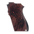 KSD Brand Smith Wesson 6906, Turkish Walnut Grips