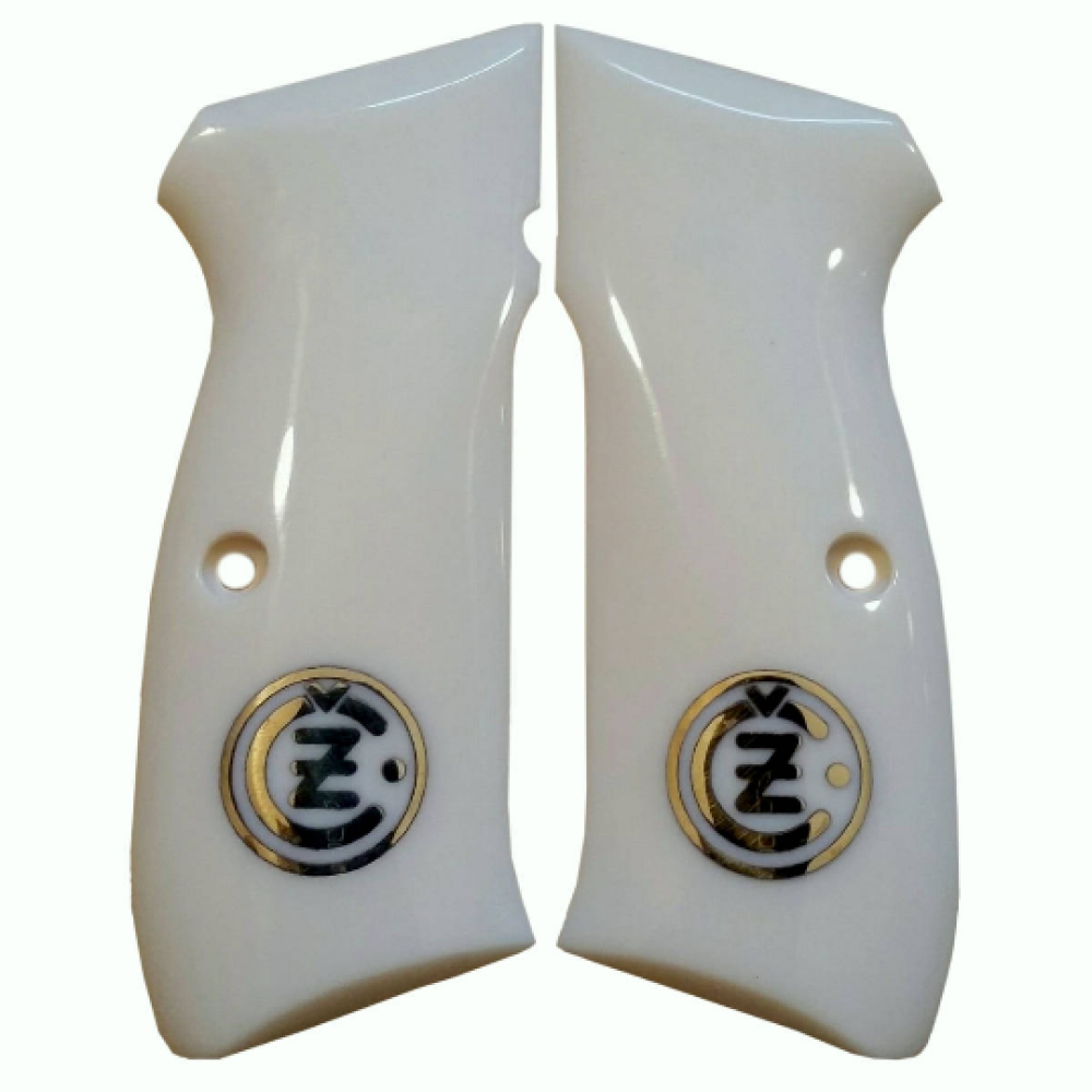 KSD Brand Cz 75B, 75BD, 85 KADET SHADOW1, Acrylic White Grips