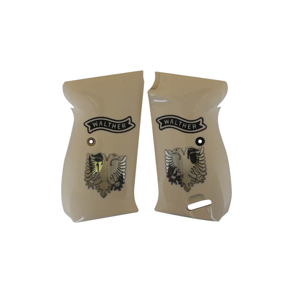 KSD Brand Walther P38, Acrylic Ivory Grips