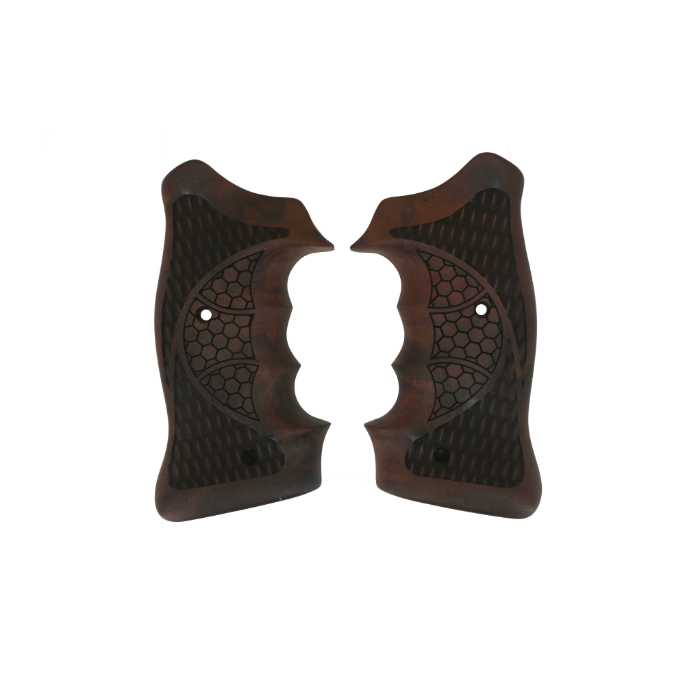 KSD Brand Smith Wesson K/L/X - Frame Round Butt, Turkish Walnut Grips