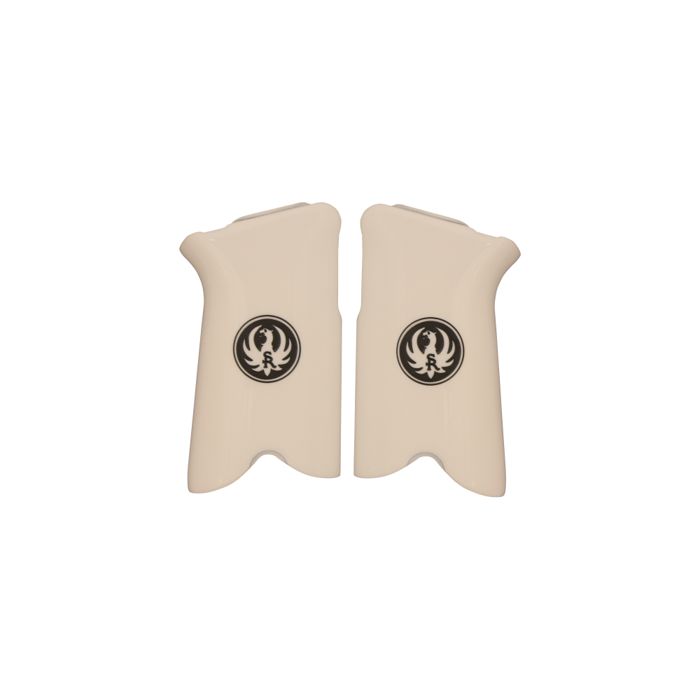 KSD Brand Ruger P85, P89, P90, P91, Acrylic Ivory Grips