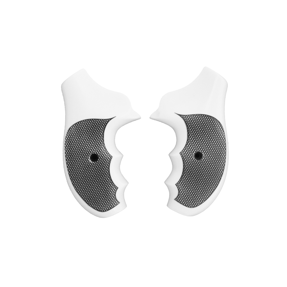 KSD Brand Ruger SP101, Acrylic White Grips