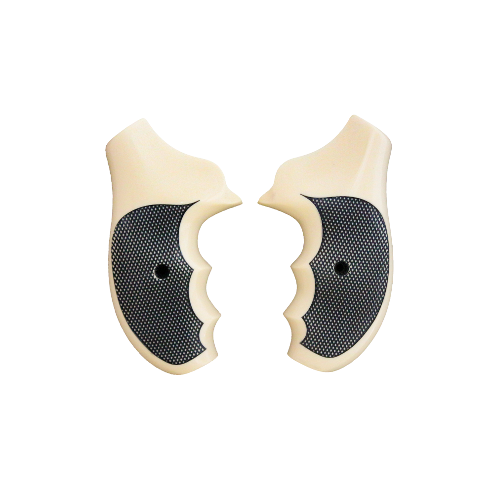 KSD Brand Ruger SP101, Acrylic Ivory Grips