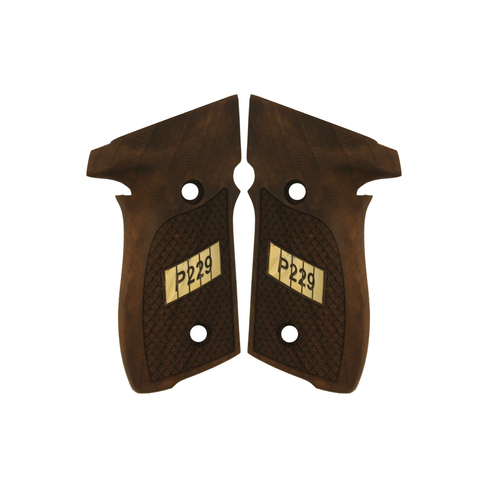 KSD Brand Sig Sauer P228 / P229 / M11 A1, Turkish Walnut Grips