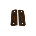 KSD Brand Colt Colt 1911 Compact Officer & Defender & Agent, Turkish Walnut Grips