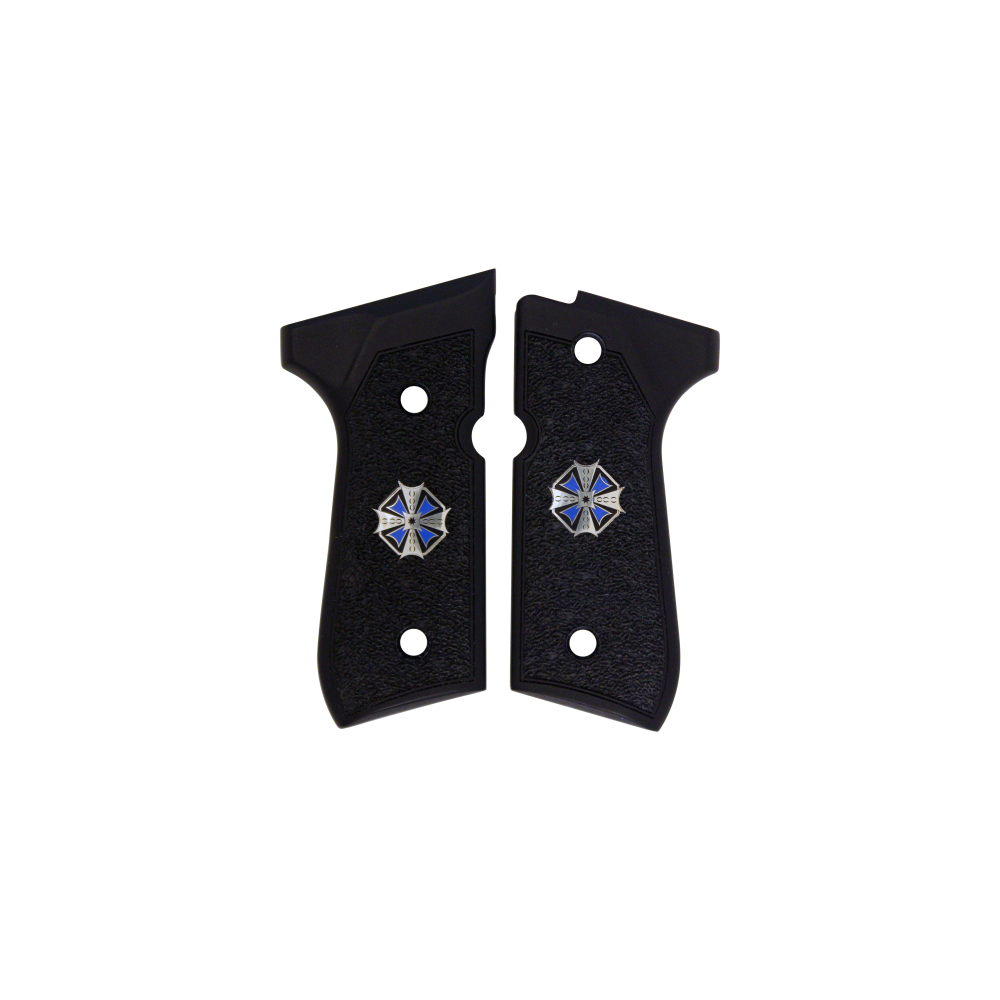KSD Brand Beretta 92FS, 92, 92F, 92A1, 92FS INOX, 92G, 92D, 96, 96D,, Acrylic Black Grips