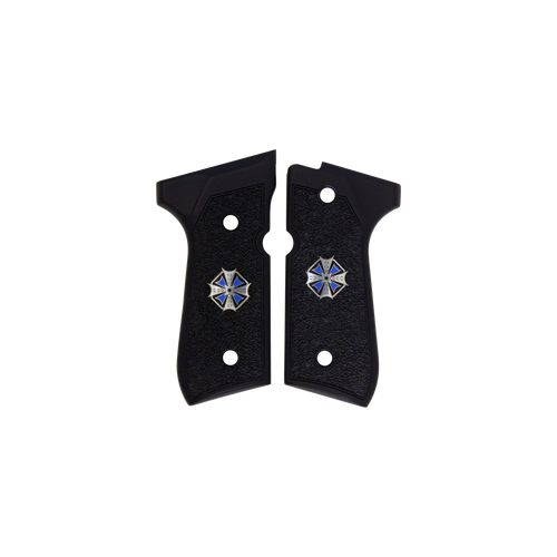 KSD Brand Beretta 92FS, 92, 92F, 92A1, 92FS INOX, 92G, 92D, 96, 96D,, Acrylic Black Grips