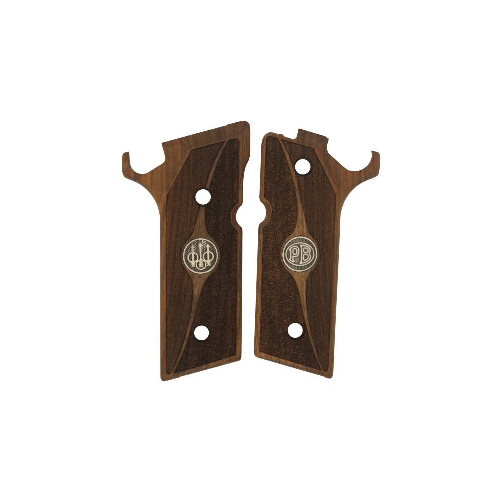 KSD Brand Beretta 92 - 96 Steel I, Turkish Walnut Grips