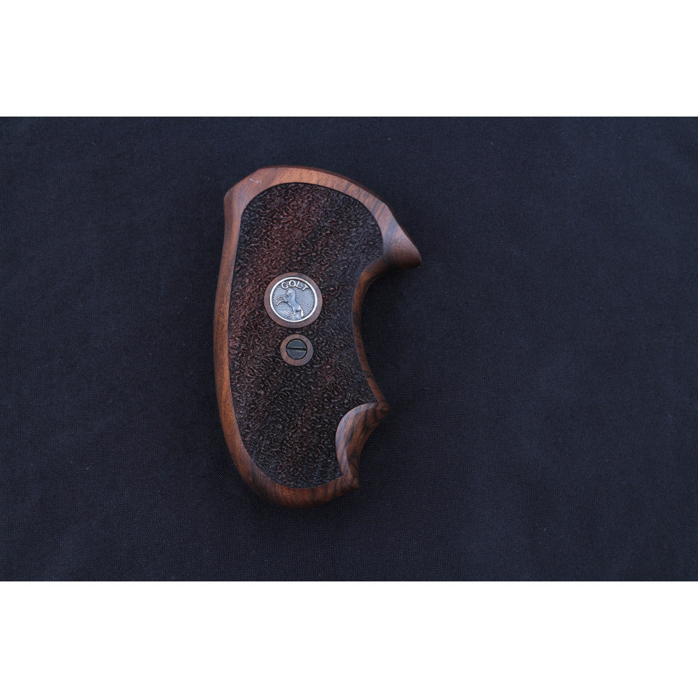 KSD Brand Colt Detective / Agent Cobra D Frame, Turkish Walnut Grips