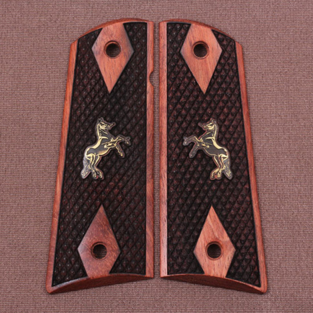 KSD Brand Colt 1911 FIT Model, Rosewood Grips