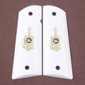 KSD Brand Colt 1911 FIT Model, Acrylic White Grips