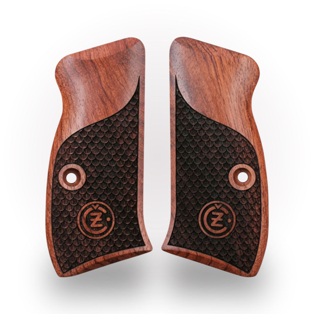 KSD Brand Cz Compact CZ 75 - 85 CZ P-01- P100 - C100 - T100 - P, Rosewood Grips