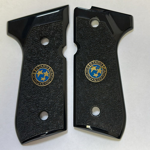 KSD Brand Beretta 92FS, 92, 92F, 92A1, 92FS INOX, 92G, 92D, 96, 96D,, Acrylic Black Grips