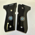 KSD Brand Beretta 92FS, 92, 92F, 92A1, 92FS INOX, 92G, 92D, 96, 96D,, Acrylic Black Grips