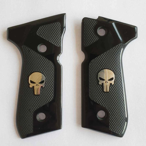 KSD Brand Beretta 92FS, 92, 92F, 92A1, 92FS INOX, 92G, 92D, 96, 96D,, Acrylic Black Grips