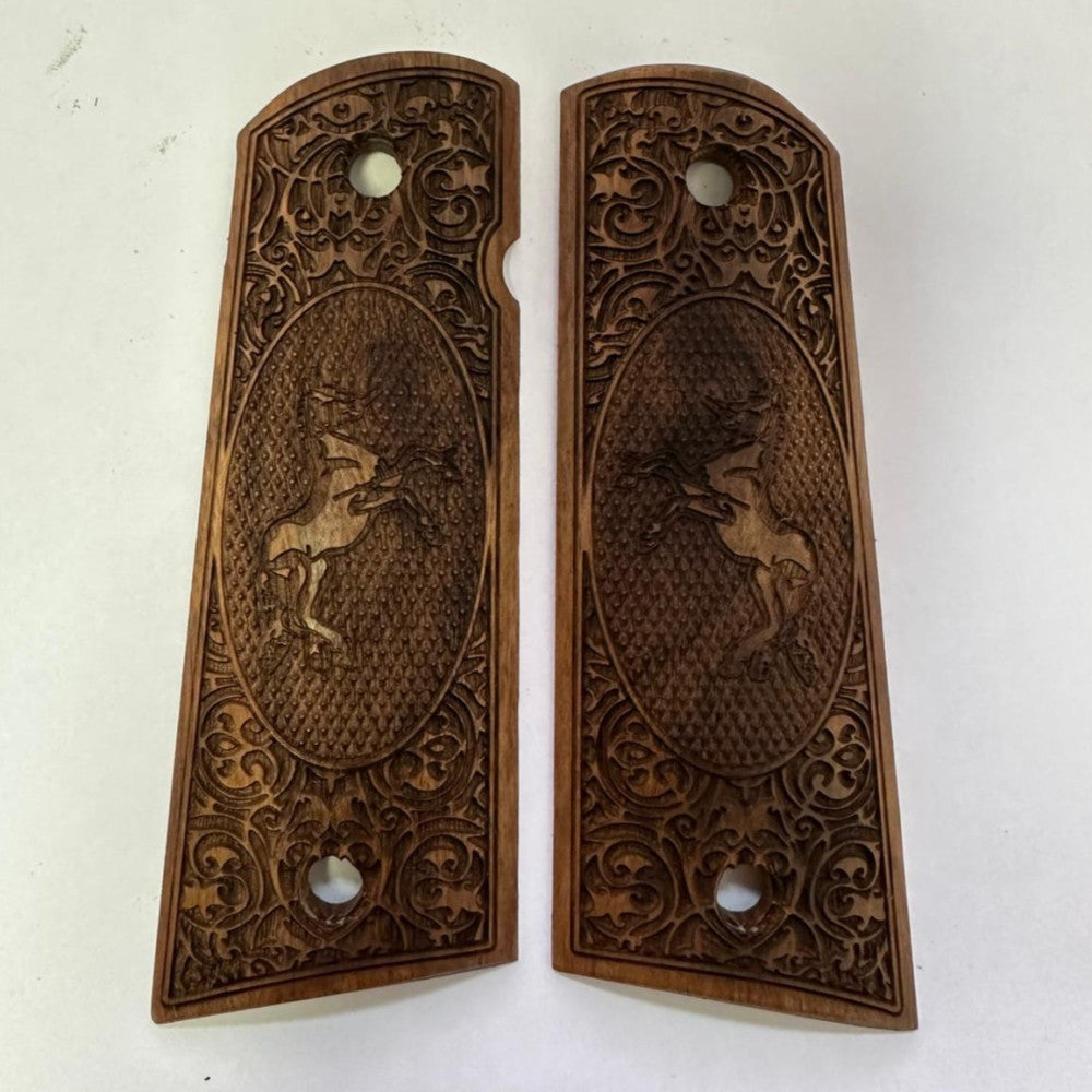 KSD Brand Colt 1911 FIT Model, Turkish Walnut Grips