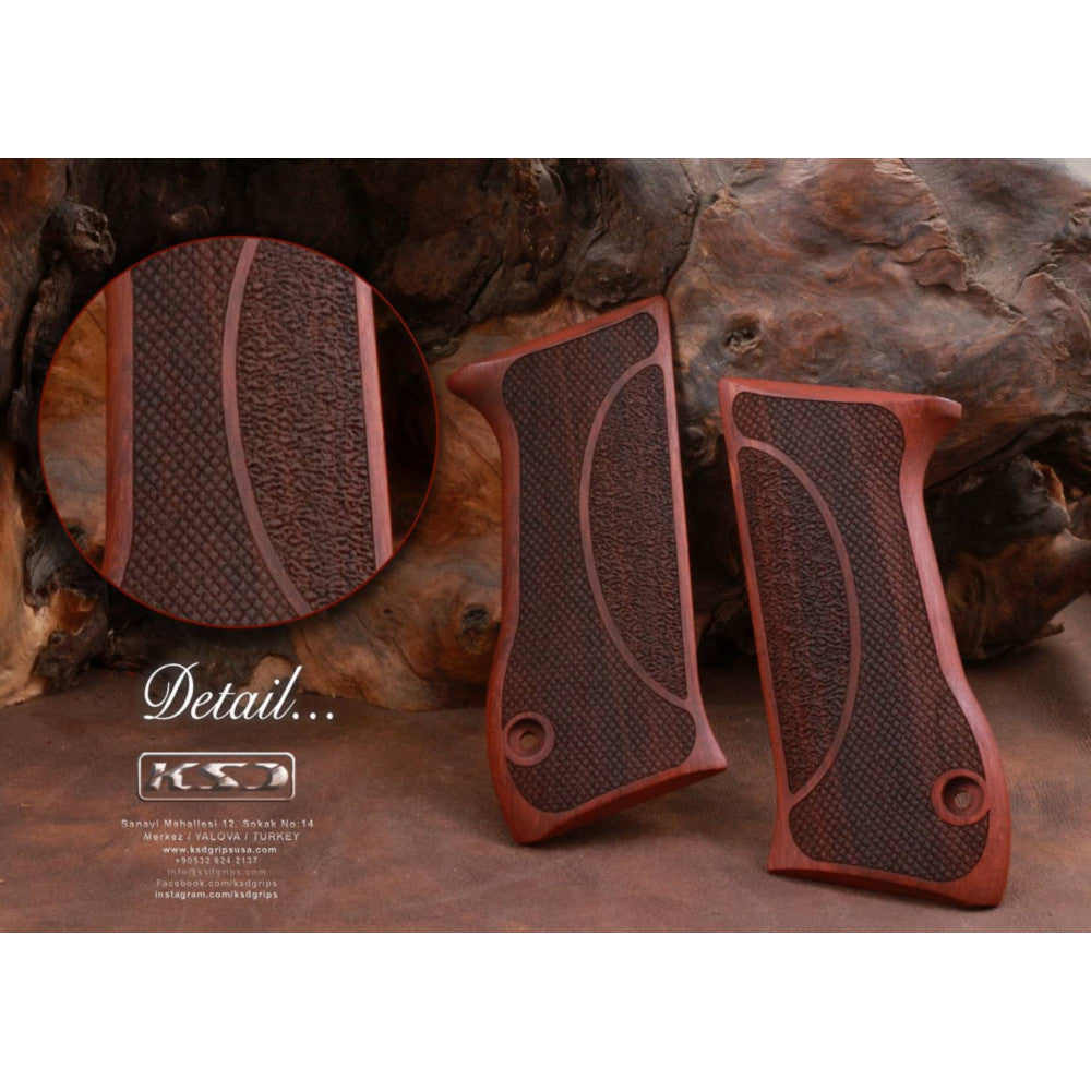 KSD Brand Jericho 941 F / FS, Rosewood Grips