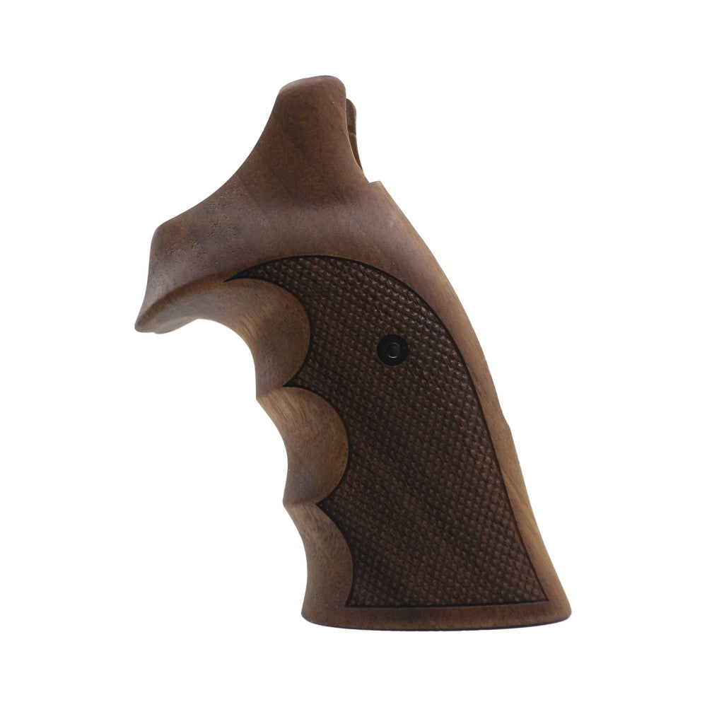 KSD Brand Smith Wesson K/L/X - Frame Round Butt, Turkish Walnut Grips