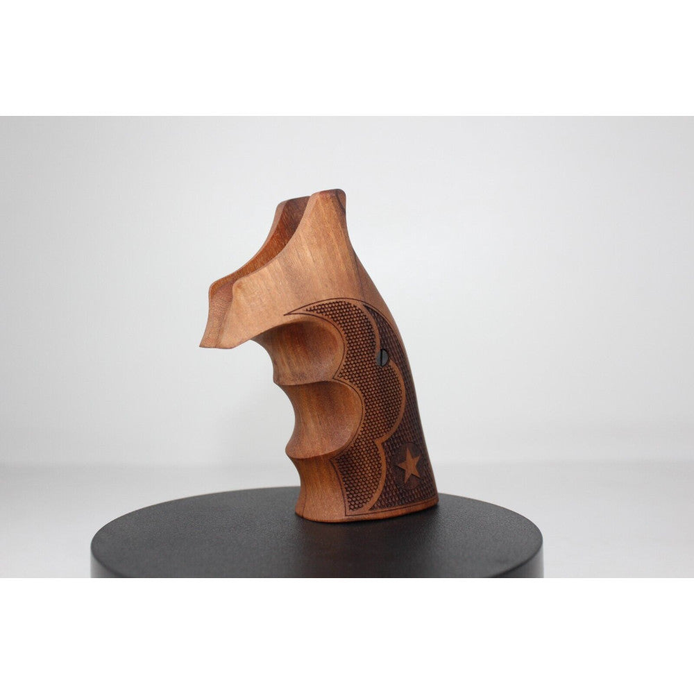 KSD Brand Smith Wesson K/L - Frame Square Butt, Turkish Walnut Grips