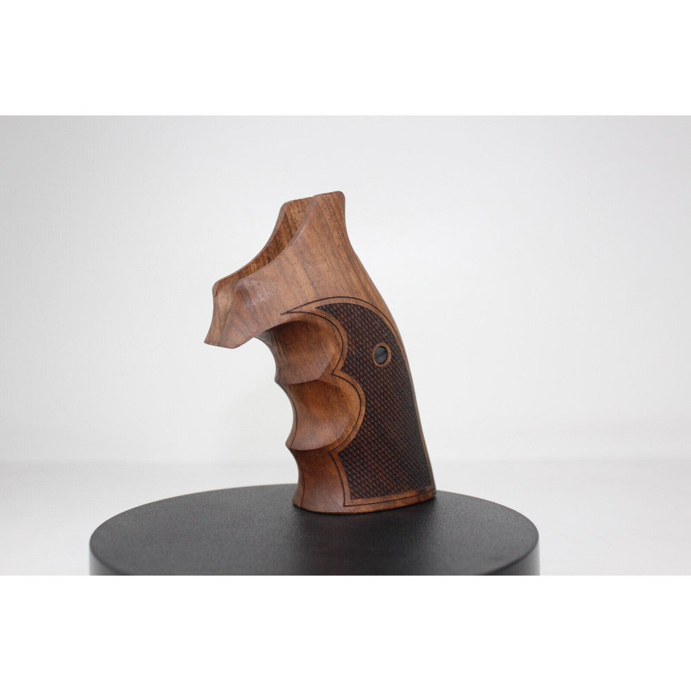 KSD Brand Smith Wesson K/L - Frame Square Butt, Turkish Walnut Grips
