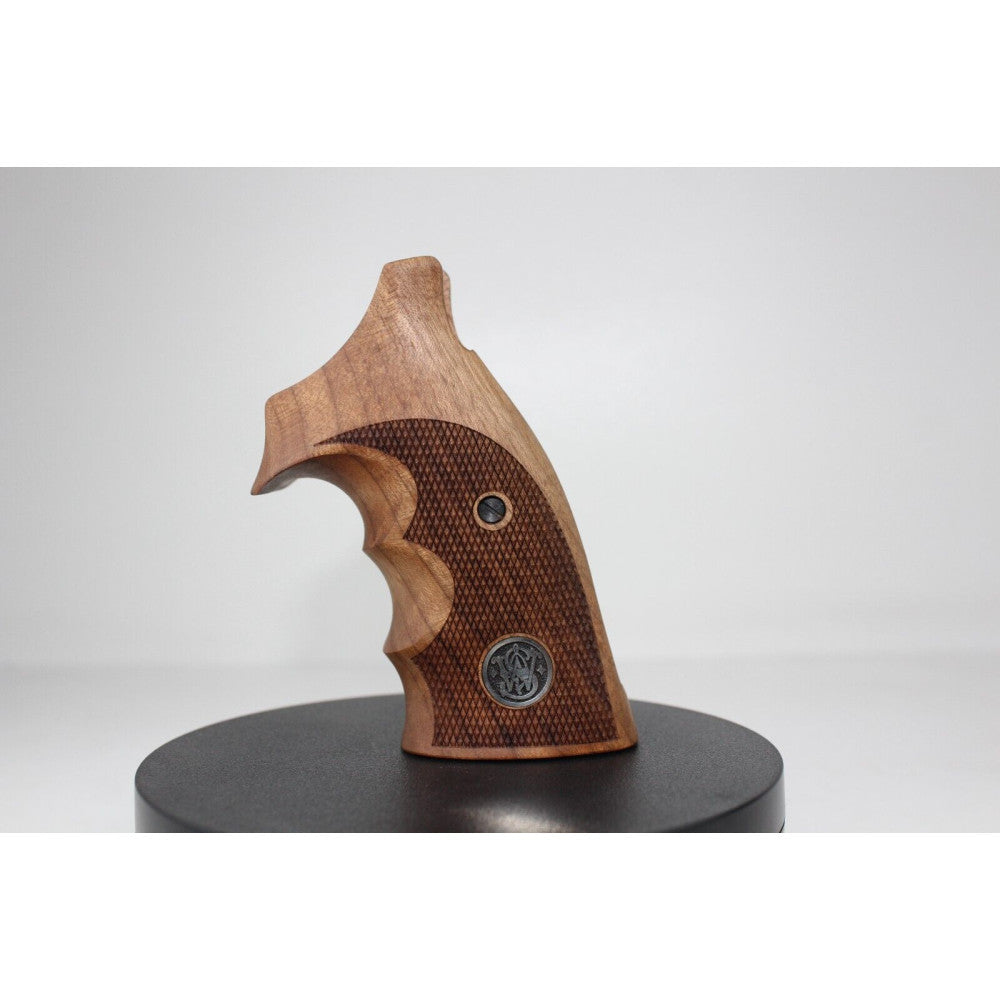 KSD Brand Smith Wesson K/L - Frame Square Butt, Turkish Walnut Grips