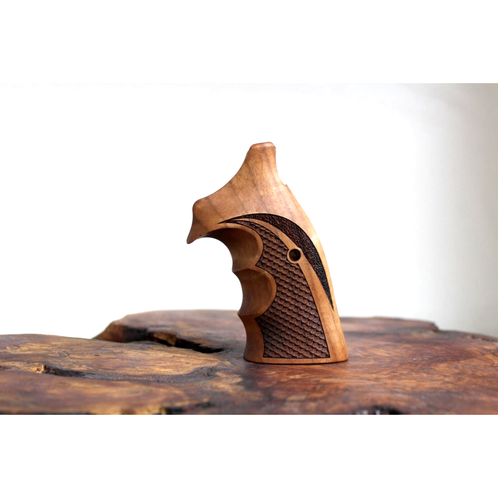 KSD Brand Smith Wesson K/L - Frame Square Butt, Turkish Walnut Grips